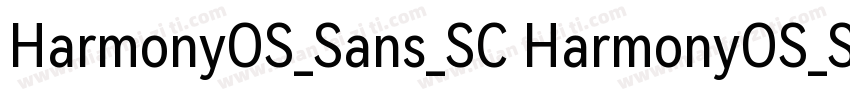 HarmonyOS_Sans_SC HarmonyOS_Sans_SC字体转换